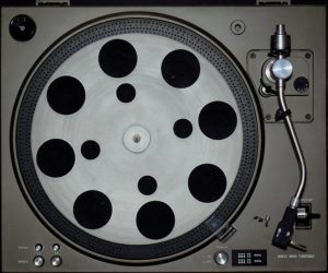 picture of a strange turntable