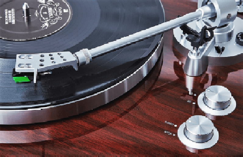 picture of a turntable